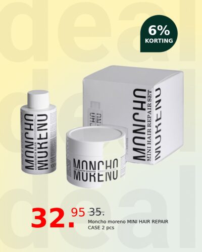 Moncho moreno MINI HAIR REPAIR CASE 2 pcs