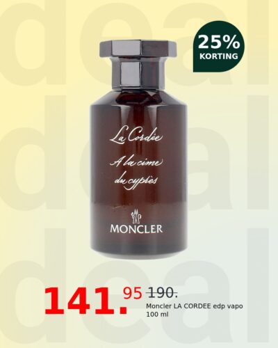 Moncler LA CORDEE edp vapo 100 ml