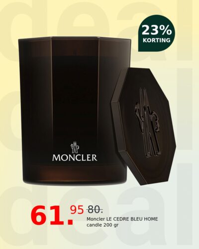 Moncler LE CEDRE BLEU HOME candle 200 gr