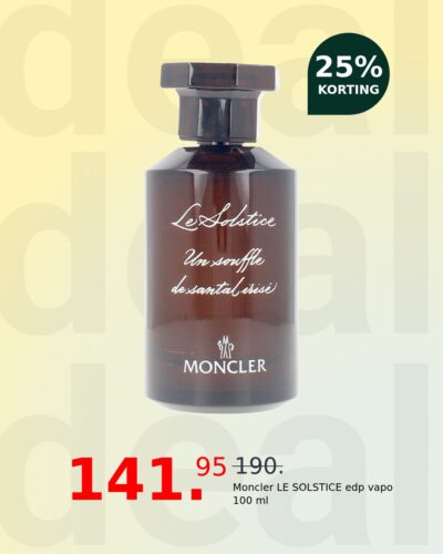 Moncler LE SOLSTICE edp vapo 100 ml