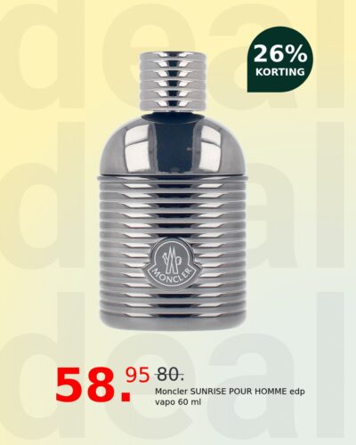 Moncler SUNRISE POUR HOMME edp vapo 60 ml