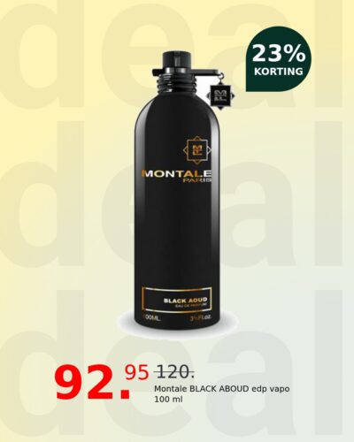 Montale BLACK ABOUD edp vapo 100 ml