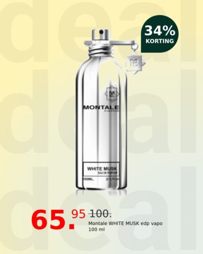 Montale WHITE MUSK edp vapo 100 ml