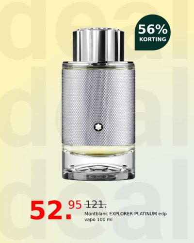 Montblanc EXPLORER PLATINUM edp vapo 100 ml