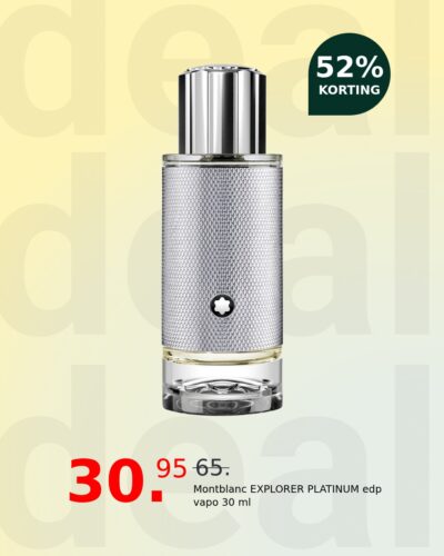 Montblanc EXPLORER PLATINUM edp vapo 30 ml