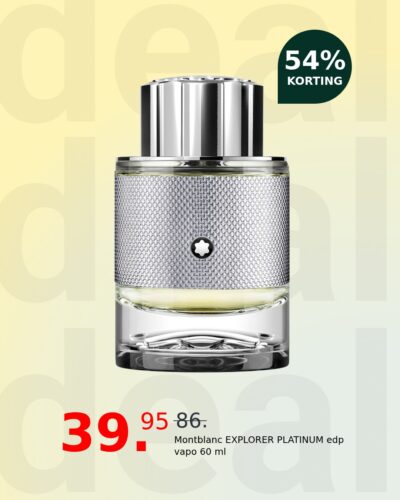Montblanc EXPLORER PLATINUM edp vapo 60 ml