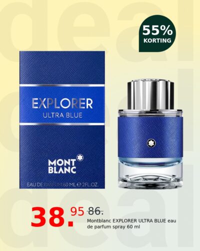 Montblanc EXPLORER ULTRA BLUE eau de parfum spray 60 ml