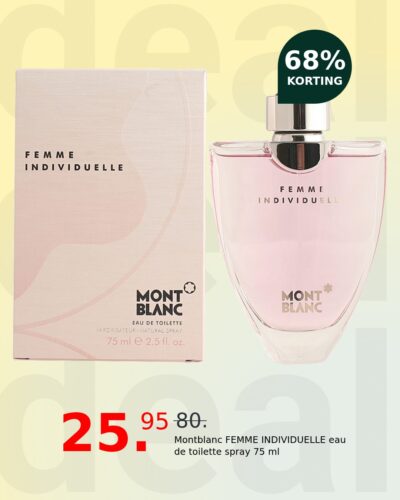 Montblanc FEMME INDIVIDUELLE eau de toilette spray 75 ml