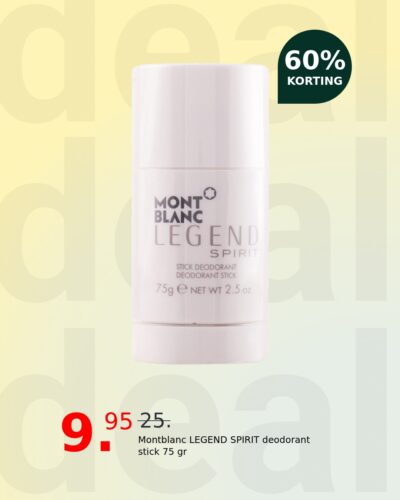 Montblanc LEGEND SPIRIT deodorant stick 75 gr