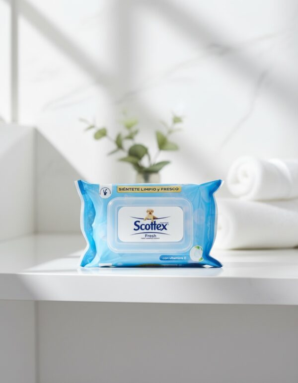 SCOTTEX original wet toilet paper 74 u
