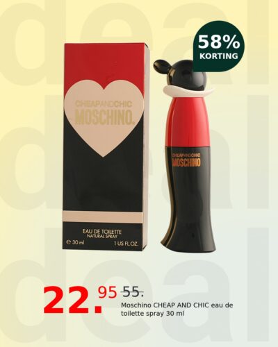 Moschino CHEAP AND CHIC eau de toilette spray 30 ml