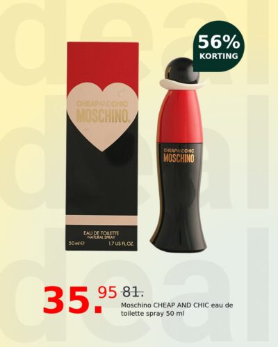 Moschino CHEAP AND CHIC eau de toilette spray 50 ml