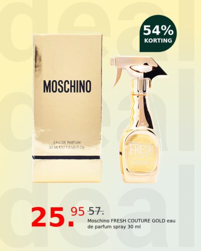 Moschino FRESH COUTURE GOLD eau de parfum spray 30 ml