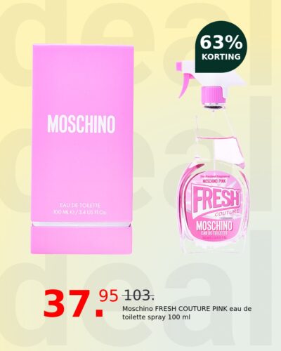 Moschino FRESH COUTURE PINK eau de toilette spray 100 ml