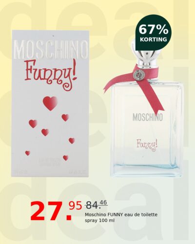Moschino FUNNY eau de toilette spray 100 ml