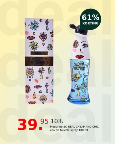 Moschino SO REAL CHEAP AND CHIC eau de toilette spray 100 ml