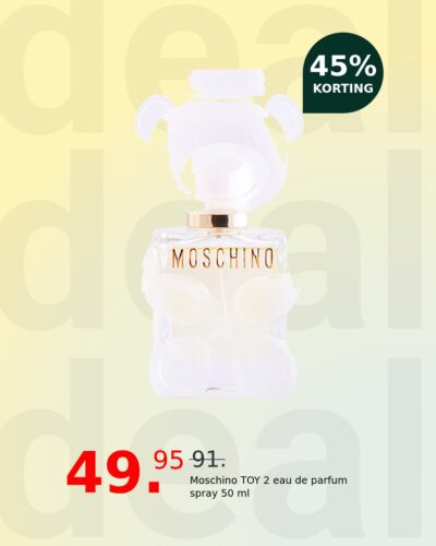 Moschino TOY 2 eau de parfum spray 50 ml