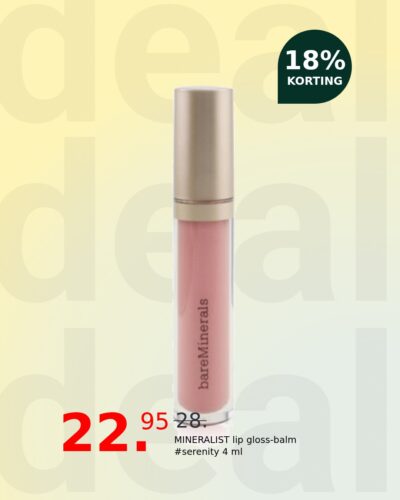 MINERALIST lip gloss-balm #serenity 4 ml