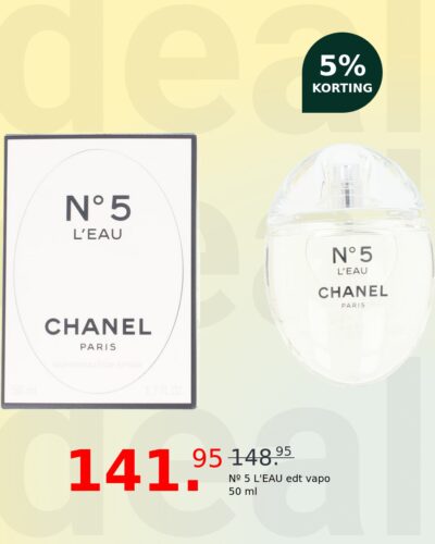 Nº 5 L'EAU edt vapo 50 ml
