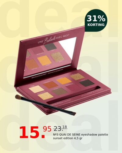 Nº3 QUAI DE SEINE eyeshadow palette sunset edition 4,5 gr