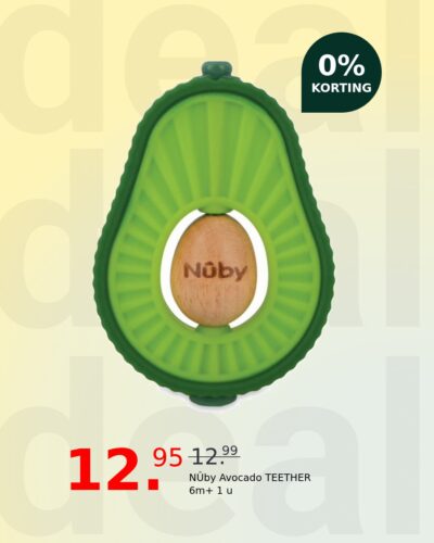 NÛby Avocado TEETHER 6m+ 1 u