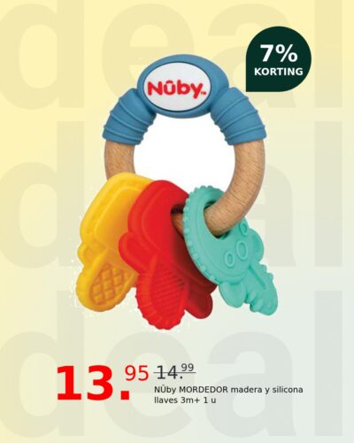 NÛby MORDEDOR madera y silicona llaves 3m+ 1 u