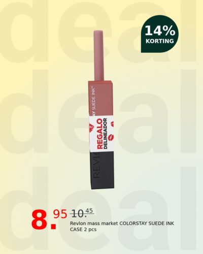 Revlon mass market COLORSTAY SUEDE INK CASE 2 pcs