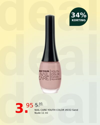 NAIL CARE YOUTH COLOR #032-Sand Nude 11 ml