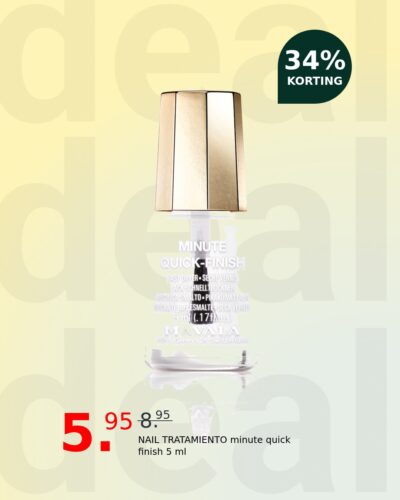 NAIL TRATAMIENTO minute quick finish 5 ml