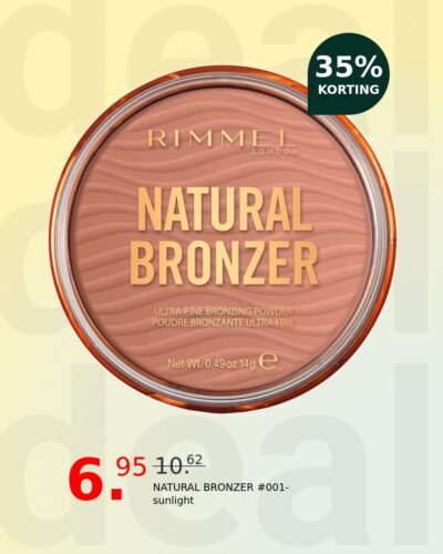 NATURAL BRONZER #001-sunlight