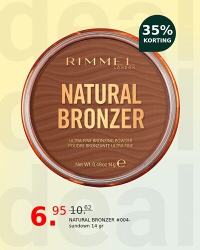 NATURAL BRONZER #004-sundown 14 gr