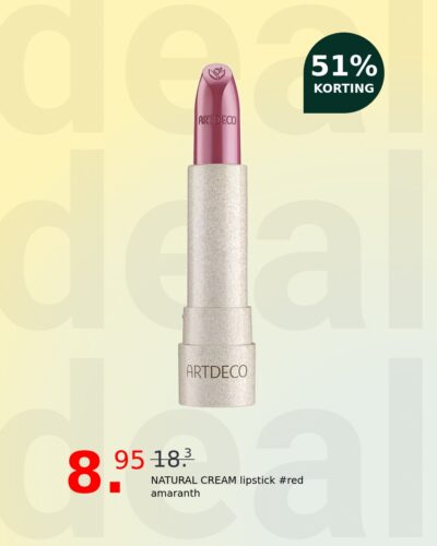 NATURAL CREAM lipstick #red amaranth
