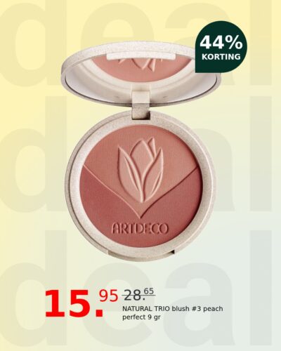 NATURAL TRIO blush #3 peach perfect 9 gr