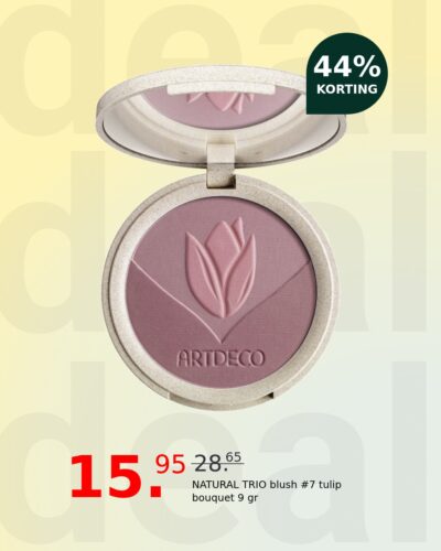NATURAL TRIO blush #7 tulip bouquet 9 gr