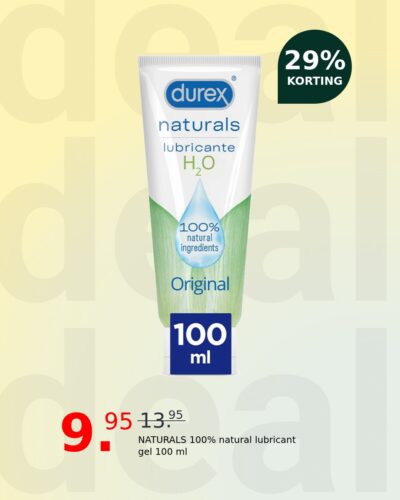 NATURALS 100% natural lubricant gel 100 ml