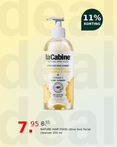 NATURE HAIR FOOD citrus love facial cleanser 250 ml