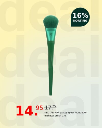 NECTAR POP glassy glow foundation makeup brush 1 u
