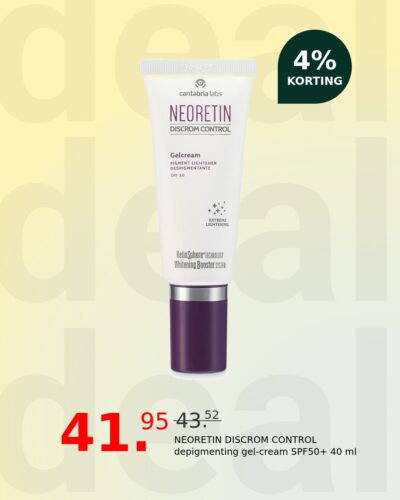 NEORETIN DISCROM CONTROL depigmenting gel-cream SPF50+ 40 ml