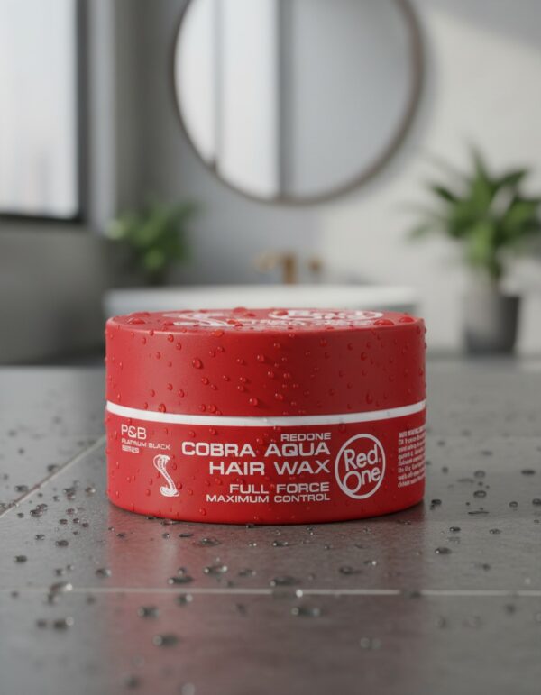 Red one COBRA AQUA HAIR WAX strong hold wax 150 ml