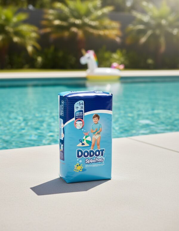 DODOT SPLASHERS disposable swimsuit size 5-6 + 14 kg 10 u