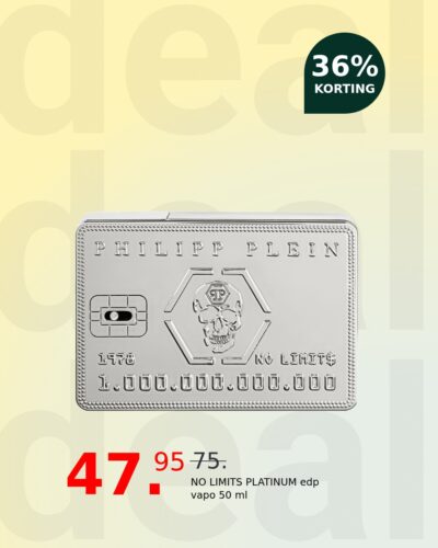 NO LIMITS PLATINUM edp vapo 50 ml