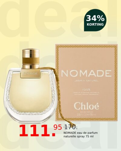 NOMADE eau de parfum naturelle spray 75 ml