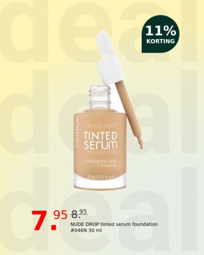 NUDE DROP tinted serum foundation #046N 30 ml