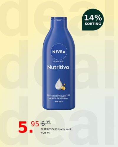 NUTRITIOUS body milk 400 ml