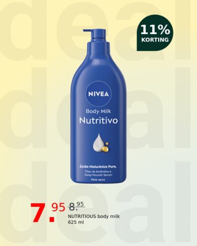 NUTRITIOUS body milk 625 ml