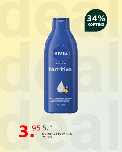 NUTRITIVE body milk 250 ml