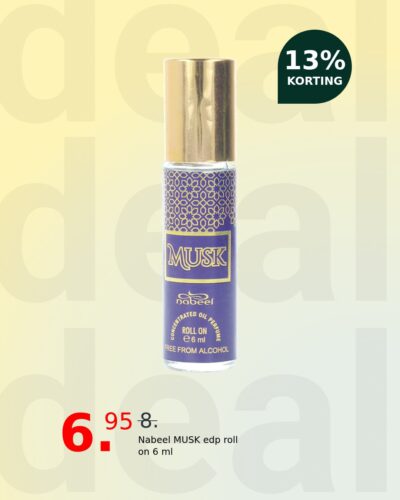 Nabeel MUSK edp roll on 6 ml
