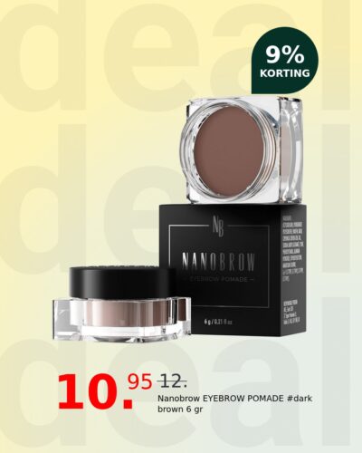 Nanobrow EYEBROW POMADE #dark brown 6 gr