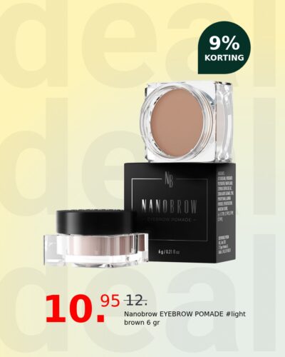 Nanobrow EYEBROW POMADE #light brown 6 gr