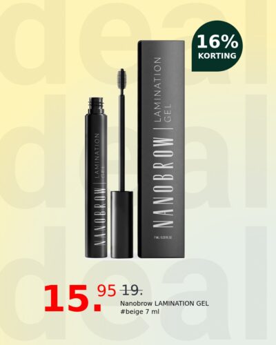 Nanobrow LAMINATION GEL #beige 7 ml